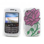 Wholesale BlackBerry 8520 9300 Diamond Case (Rose)